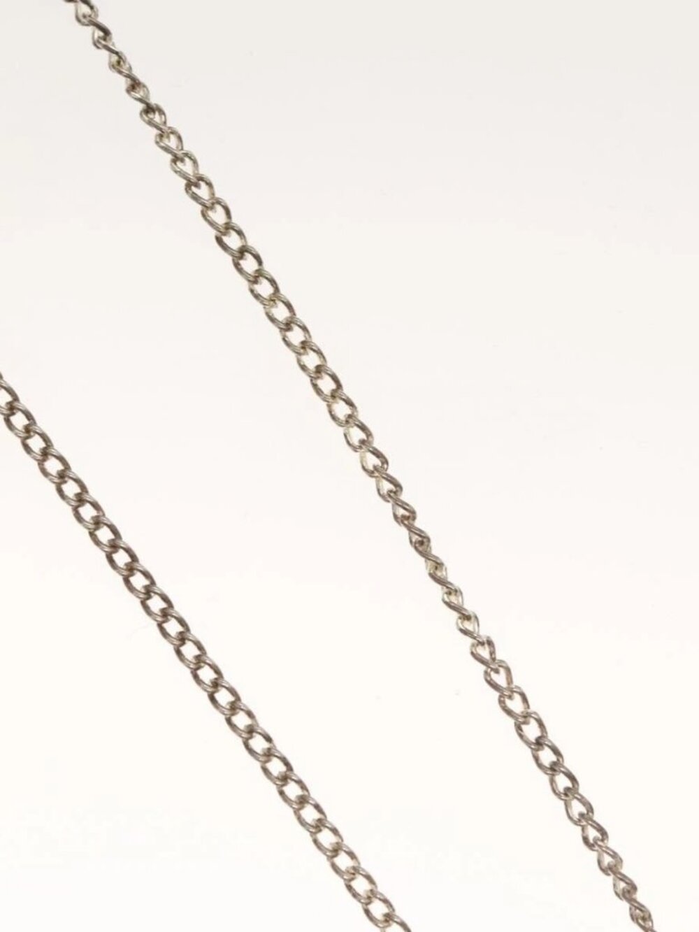CHANEL Clover Necklace metal Silver CC - Picture 7 of 16